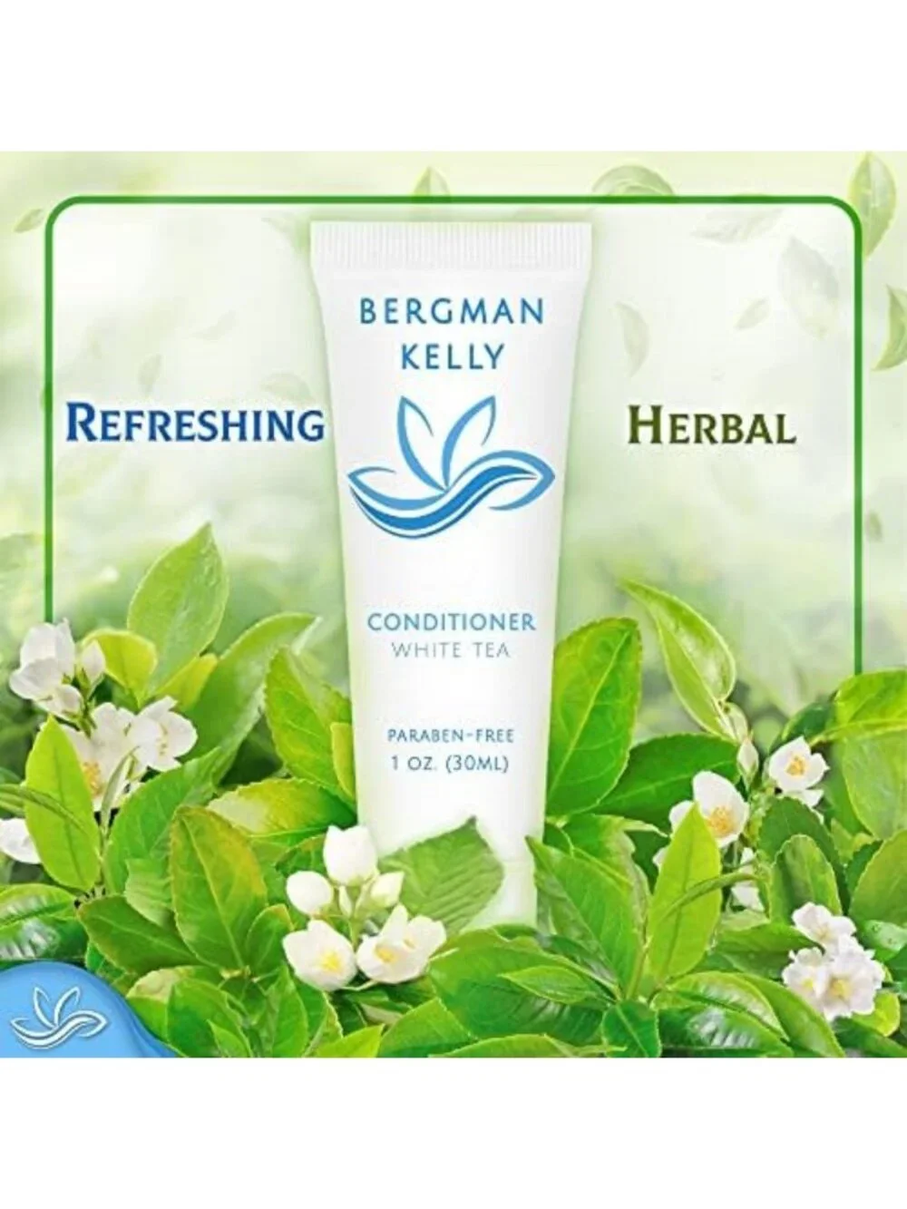 Travel Shampoo & Conditioner Set - 1 fl oz, 100 Pieces, White Tea - Refreshing